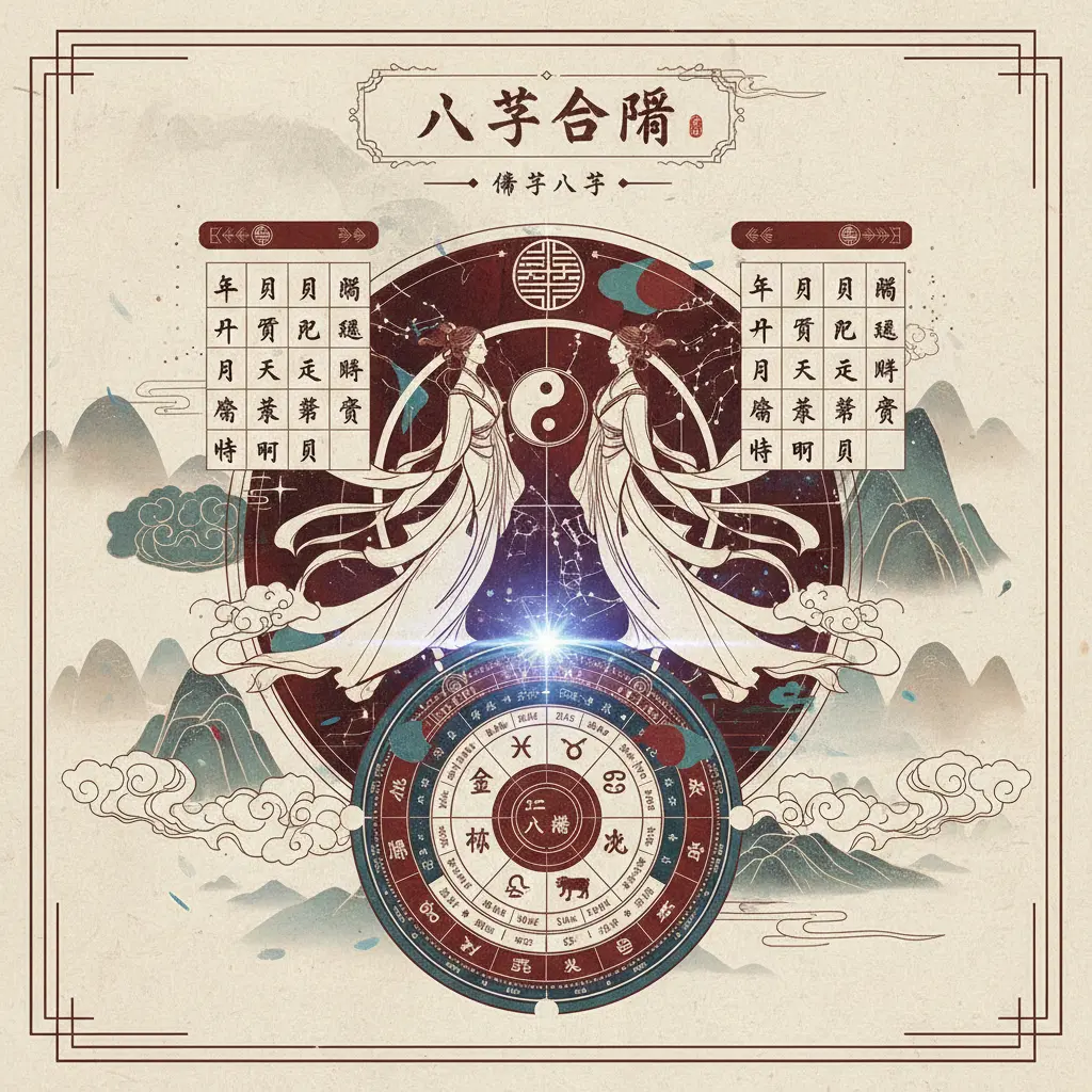命盤八字 - 八字合盤