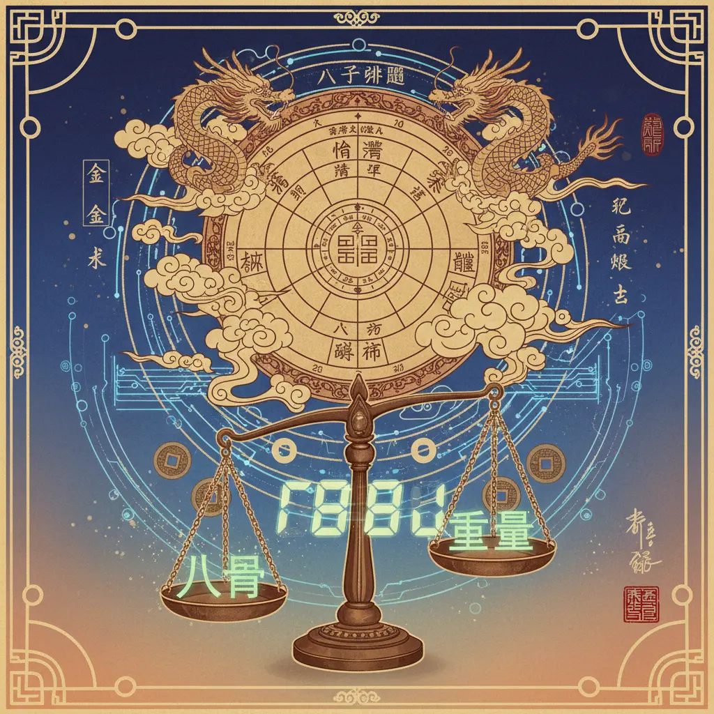 八字重量 - 八字排盤