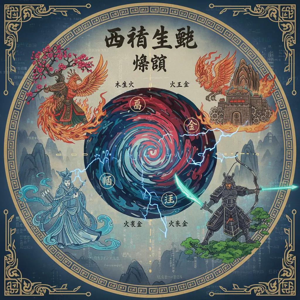 傷官 - 五行生剋