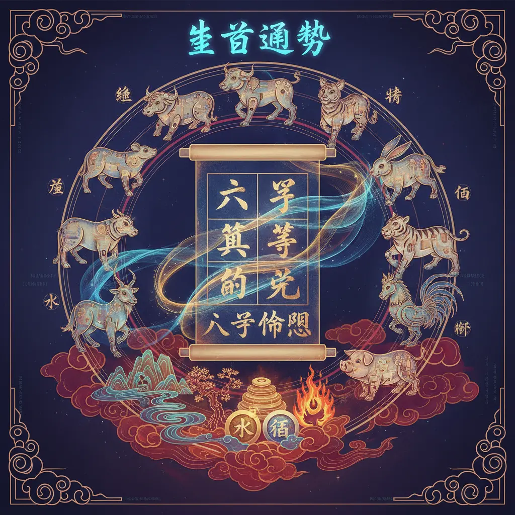 八字命盤 - 生肖運勢