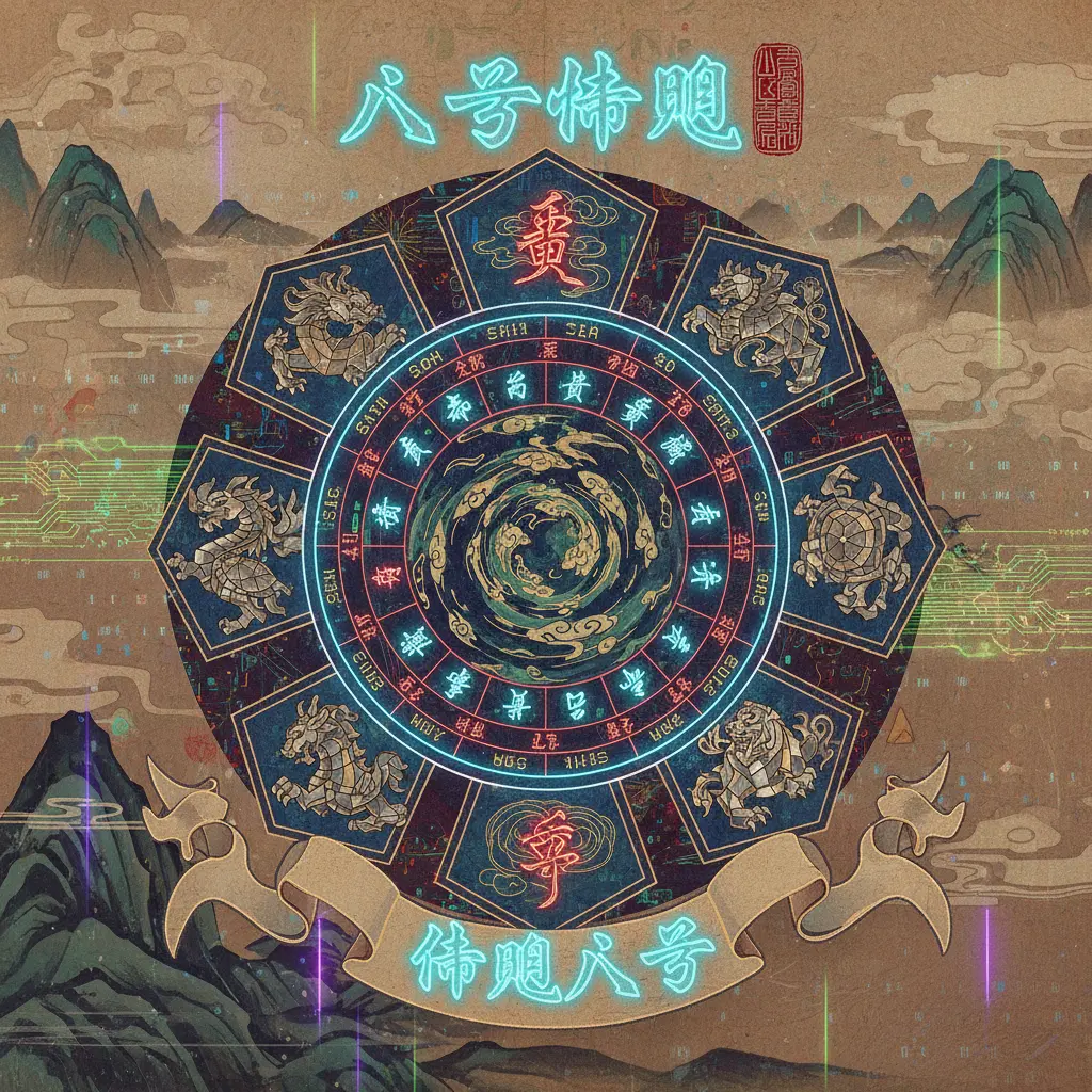 命盤八字 - 八字命盤