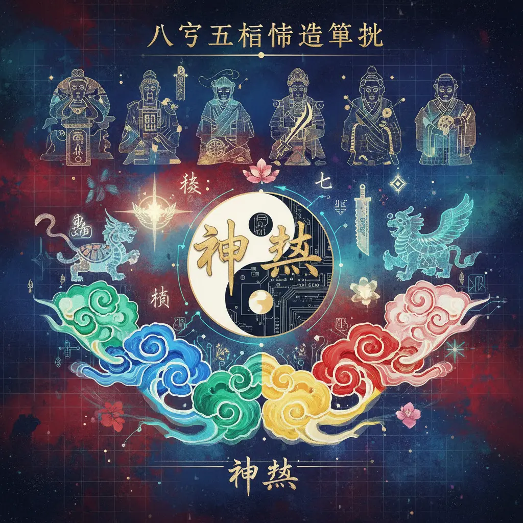 八字五行命造簡批 - 神煞