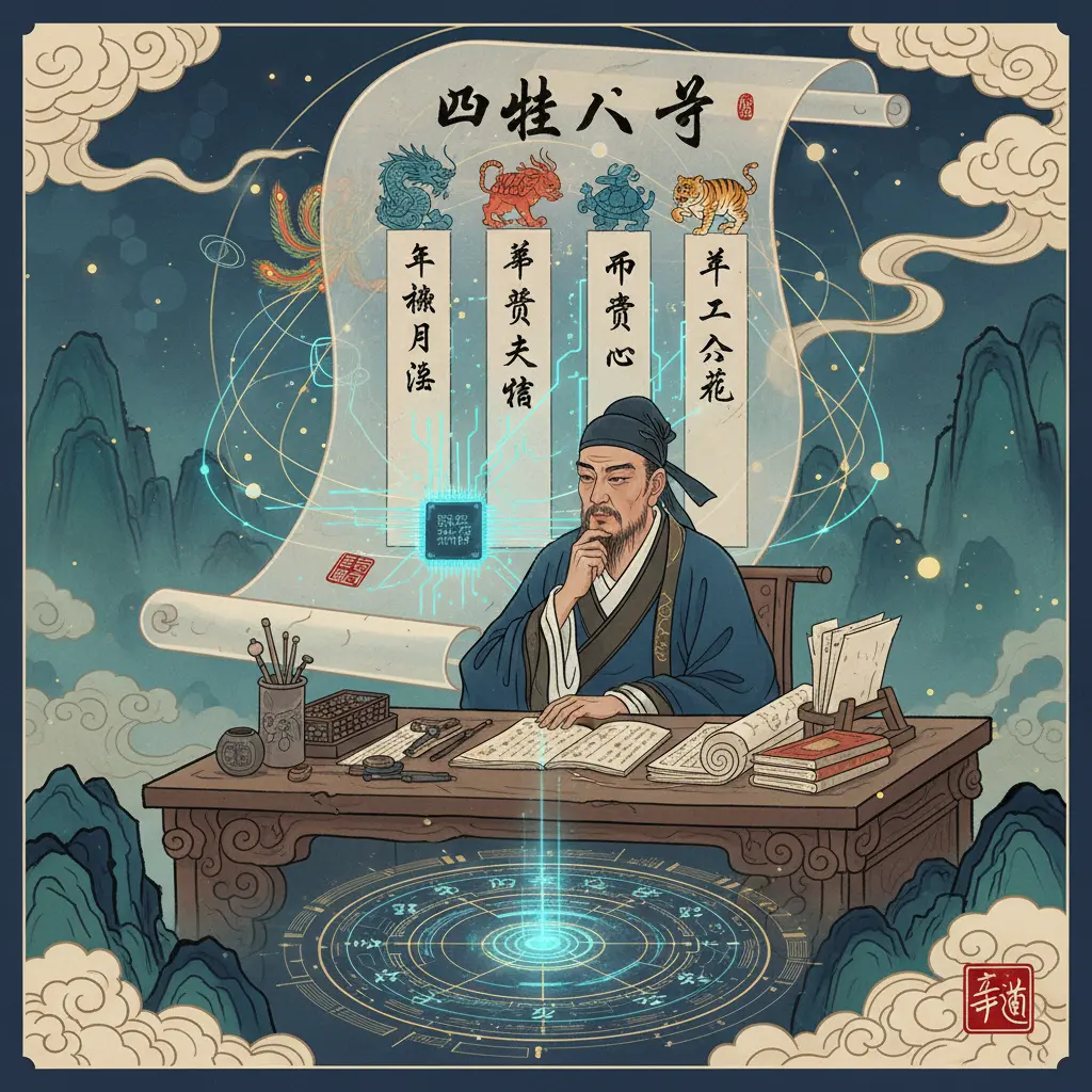 四柱八字 - 李虛中