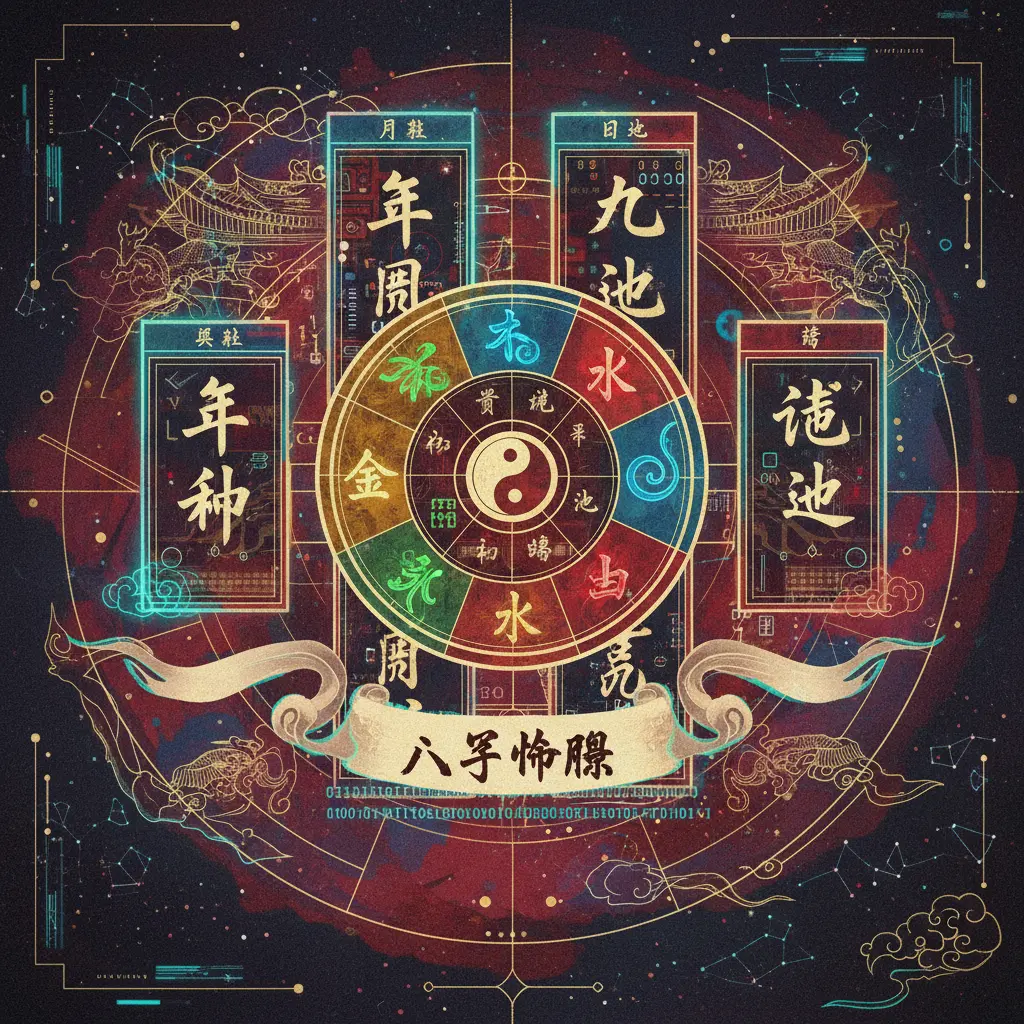 八字 - 八字命盤