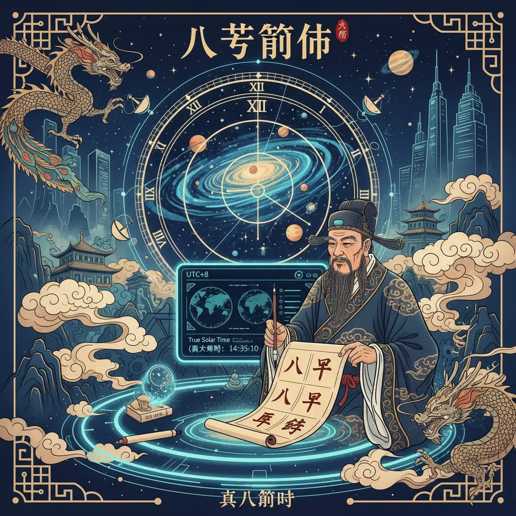 真太陽時 - 八字算命