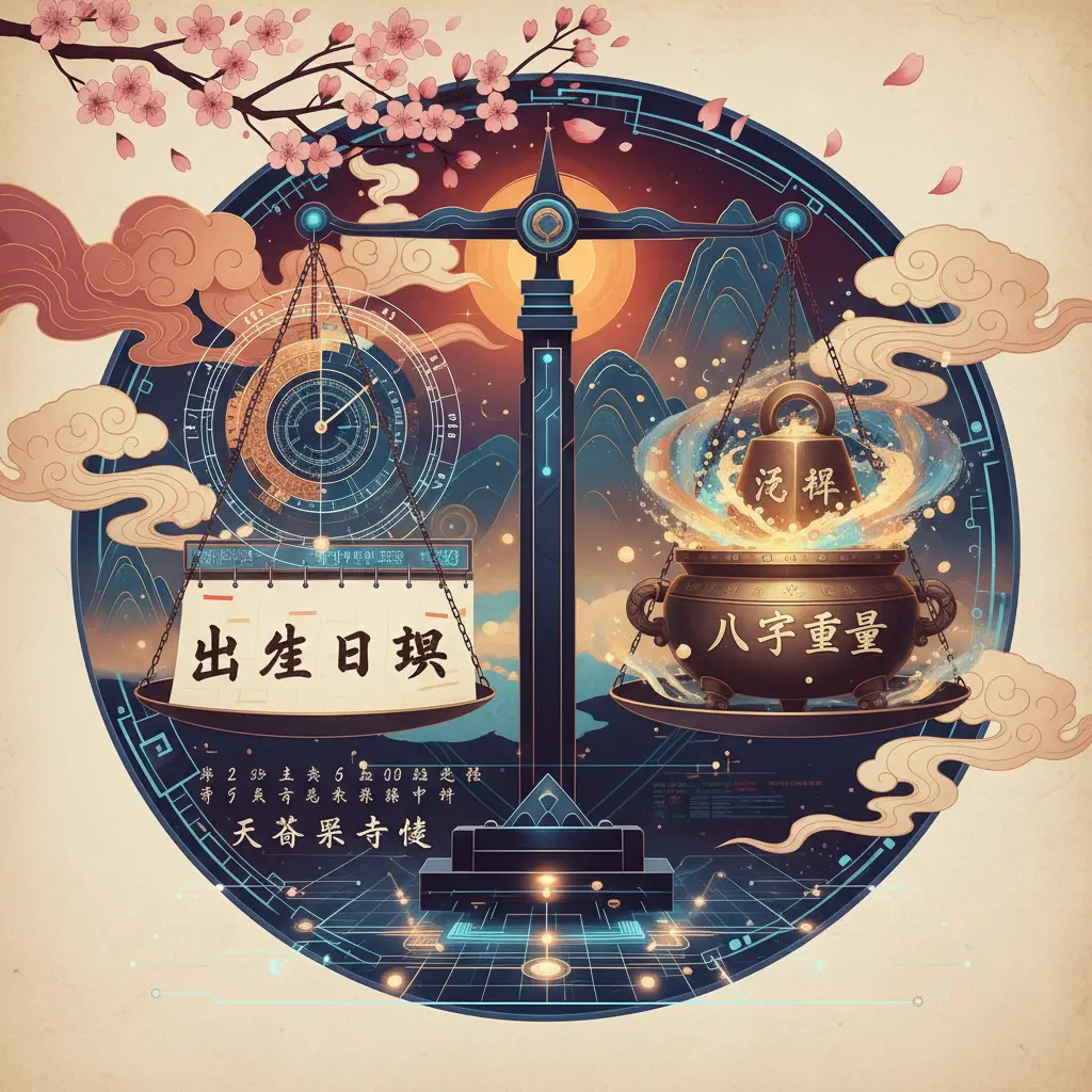 八字重量 - 出生日期