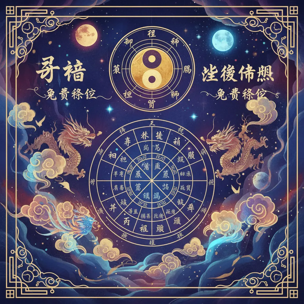 紫微命盤免費解析 - 易經