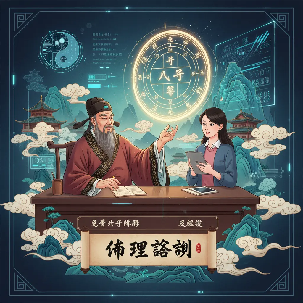 免費八字排盤及解說 - 命理諮詢