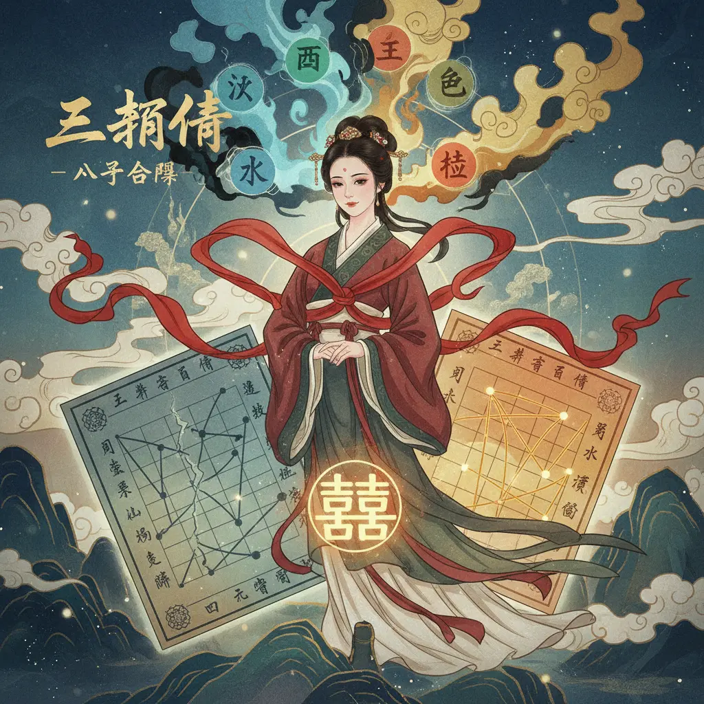 八字合盤 - 二婚命