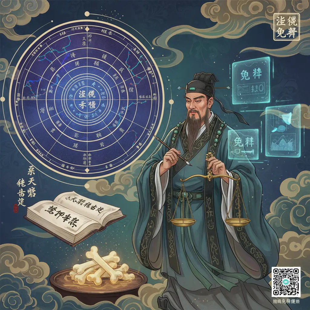 紫微命盤免費 - 袁天罡稱骨