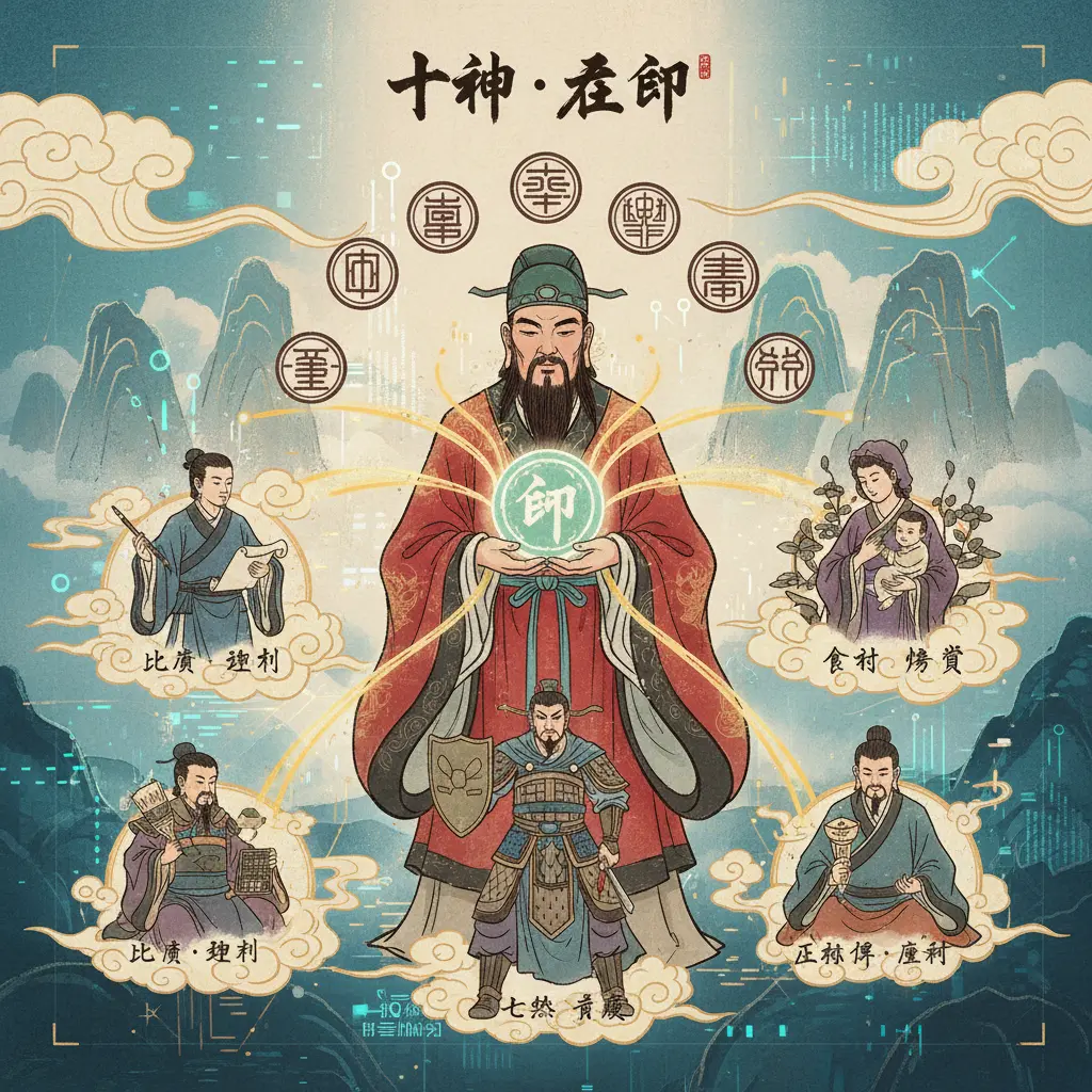 正印 - 十神
