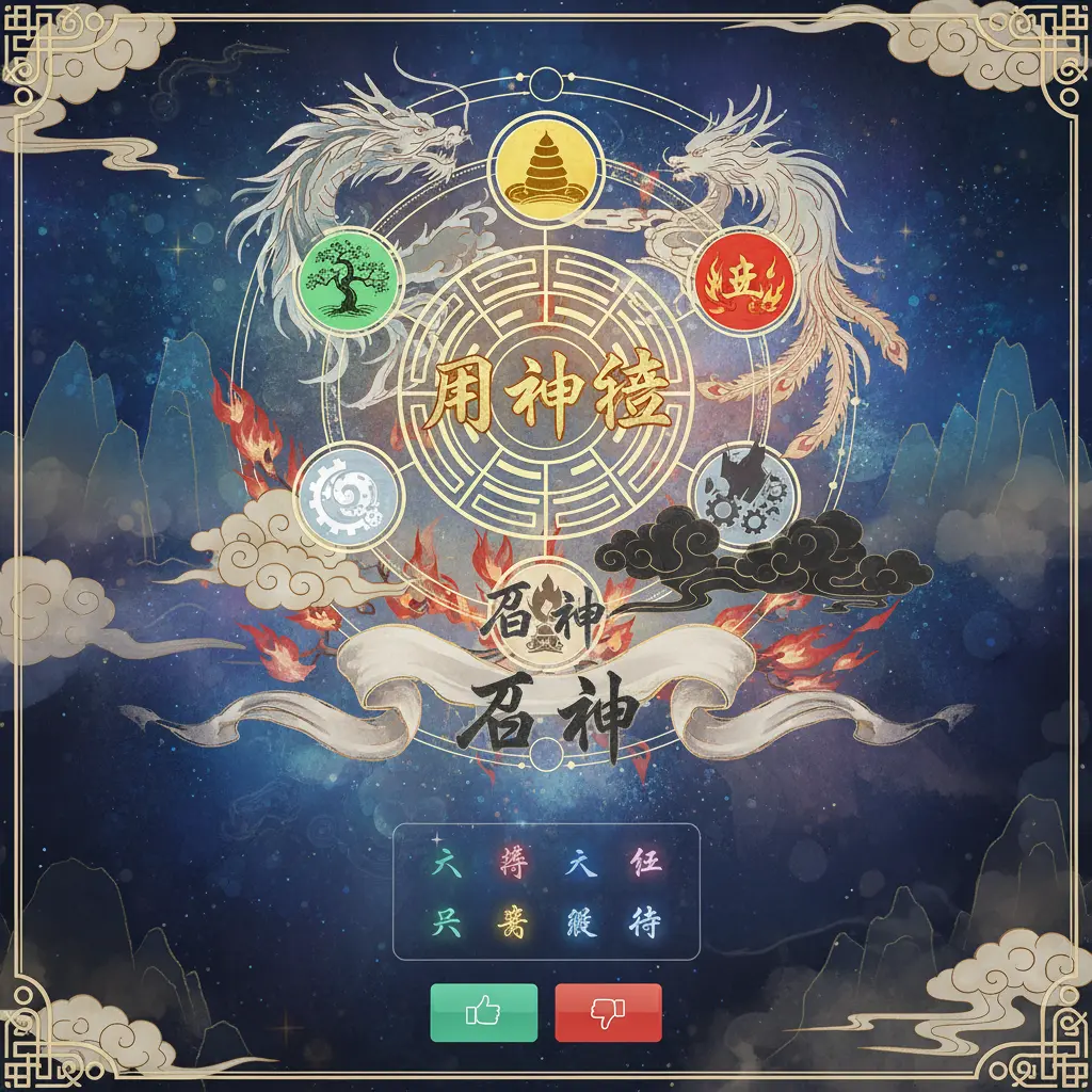 五行八字 - 用神喜忌