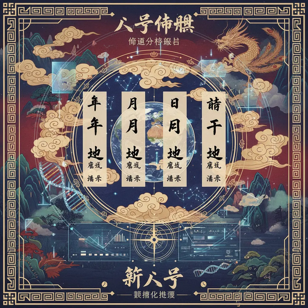 算八字 - 八字命盤