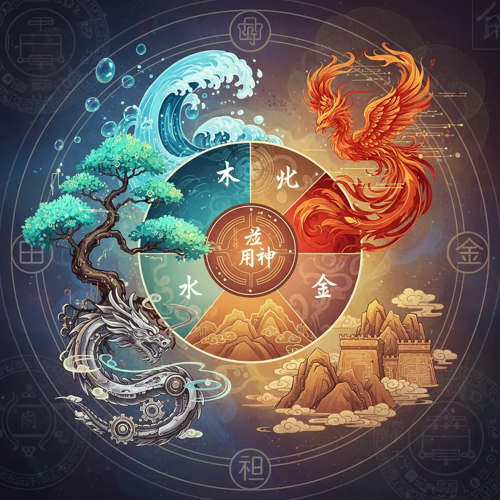 喜用神 - 五行