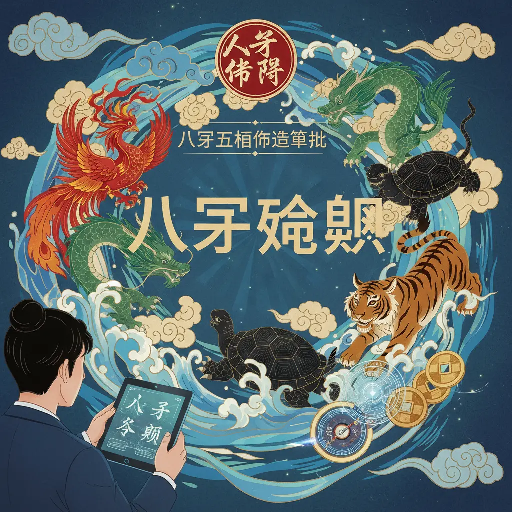 八字查詢 - 八字五行命造簡批