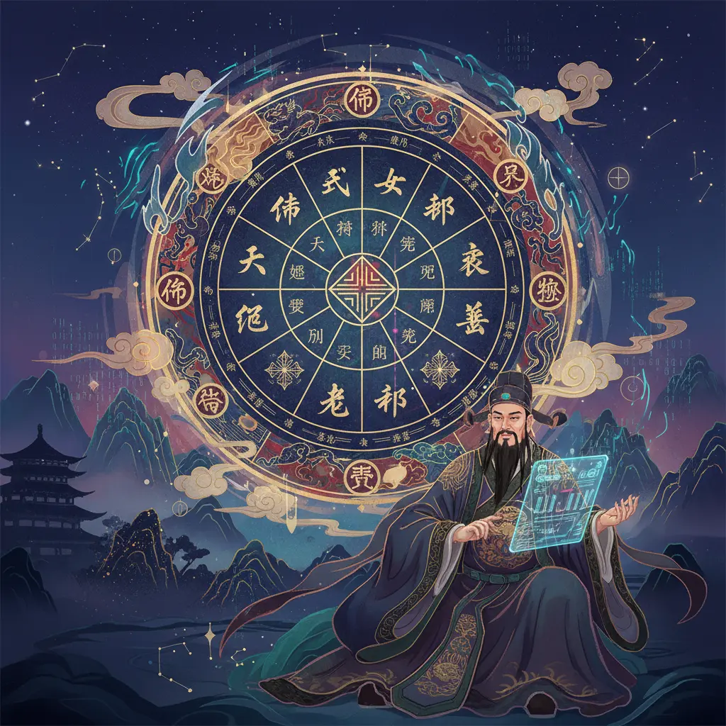 紫微鬥數 - 命盤