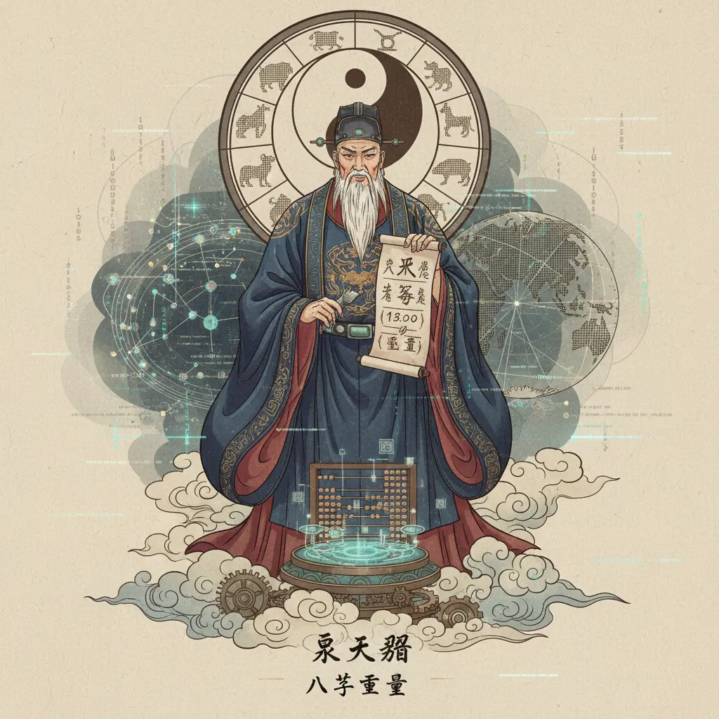 八字重量 - 袁天罡