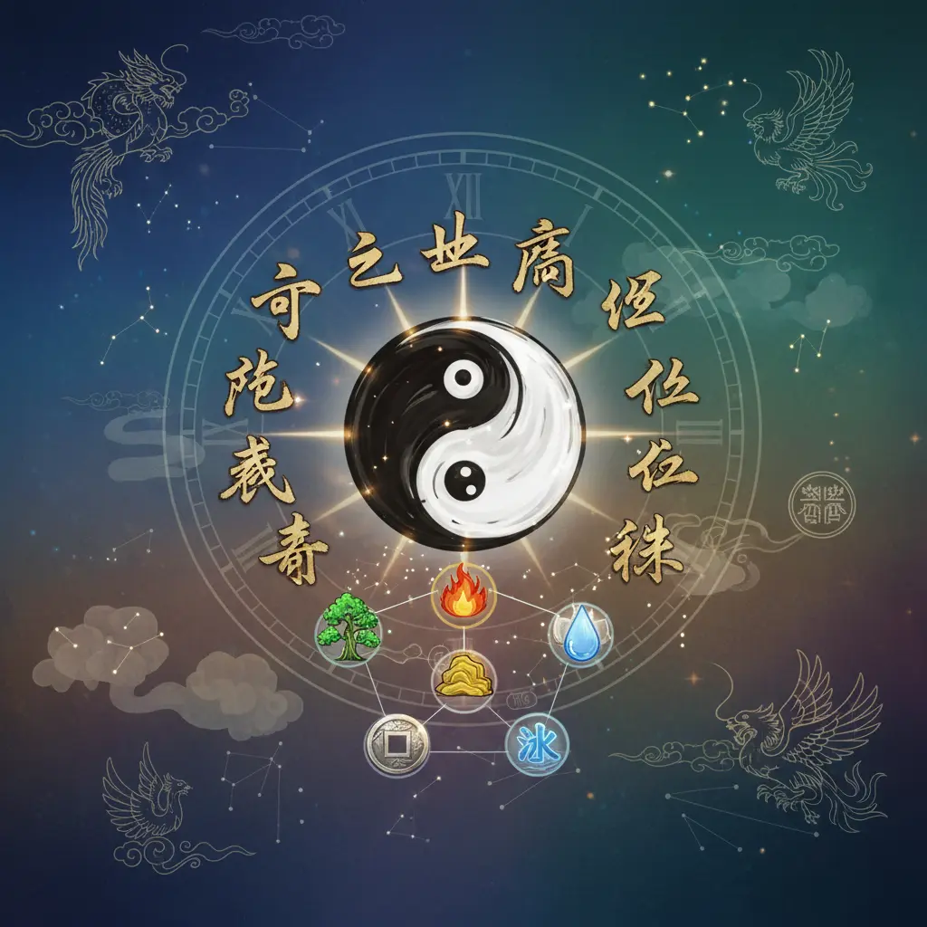 五行八字 - 生辰八字