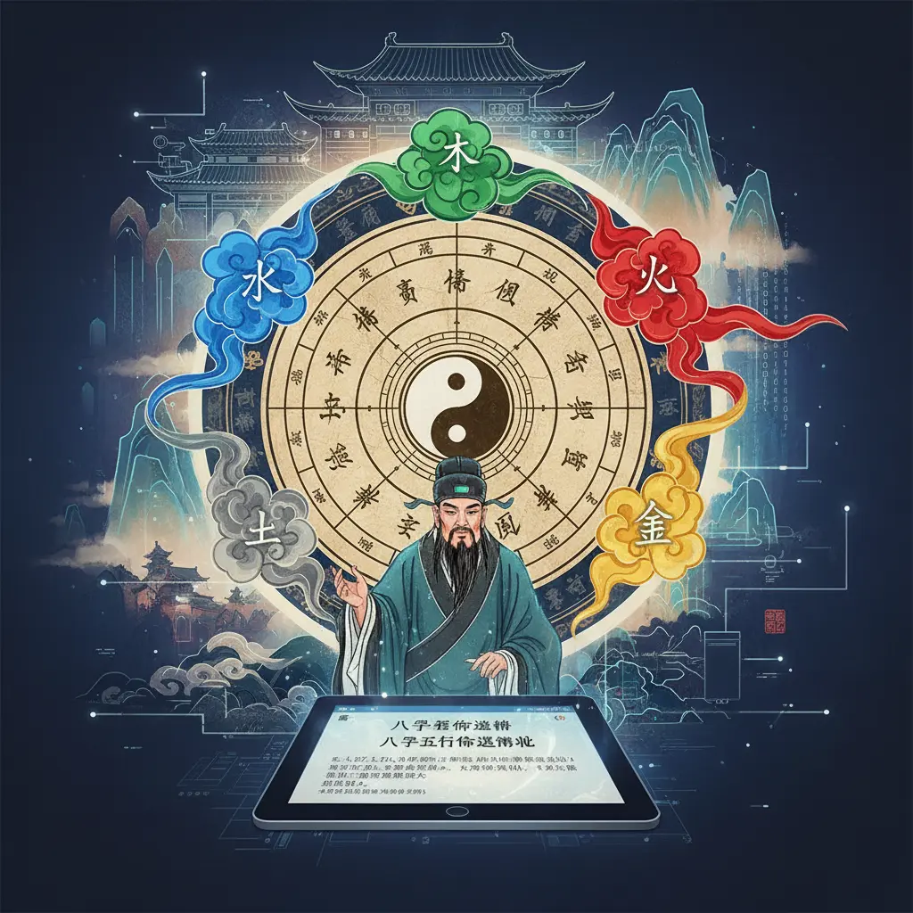 八字五行命造簡批 - 八字算命