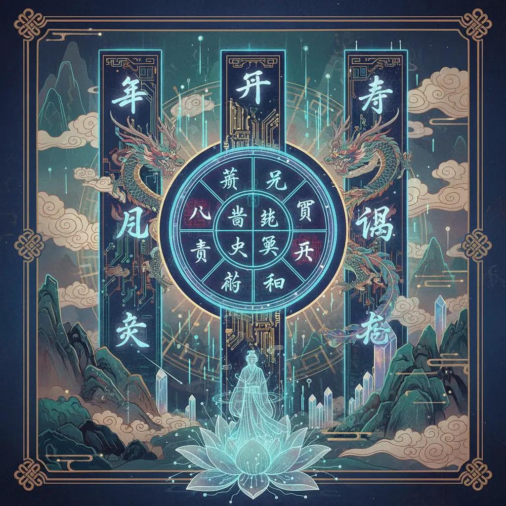 四柱八字 - 八字命盤