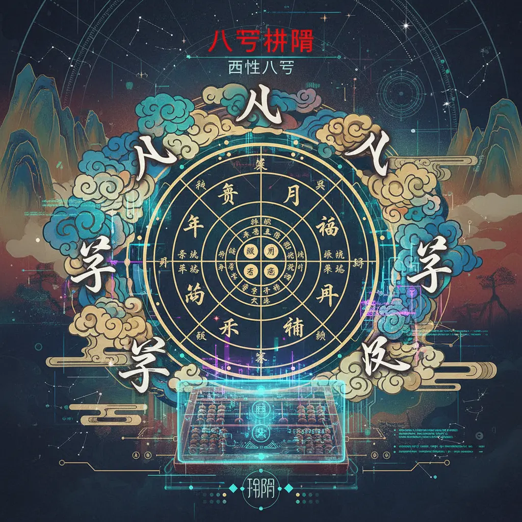 四柱八字 - 八字排盤