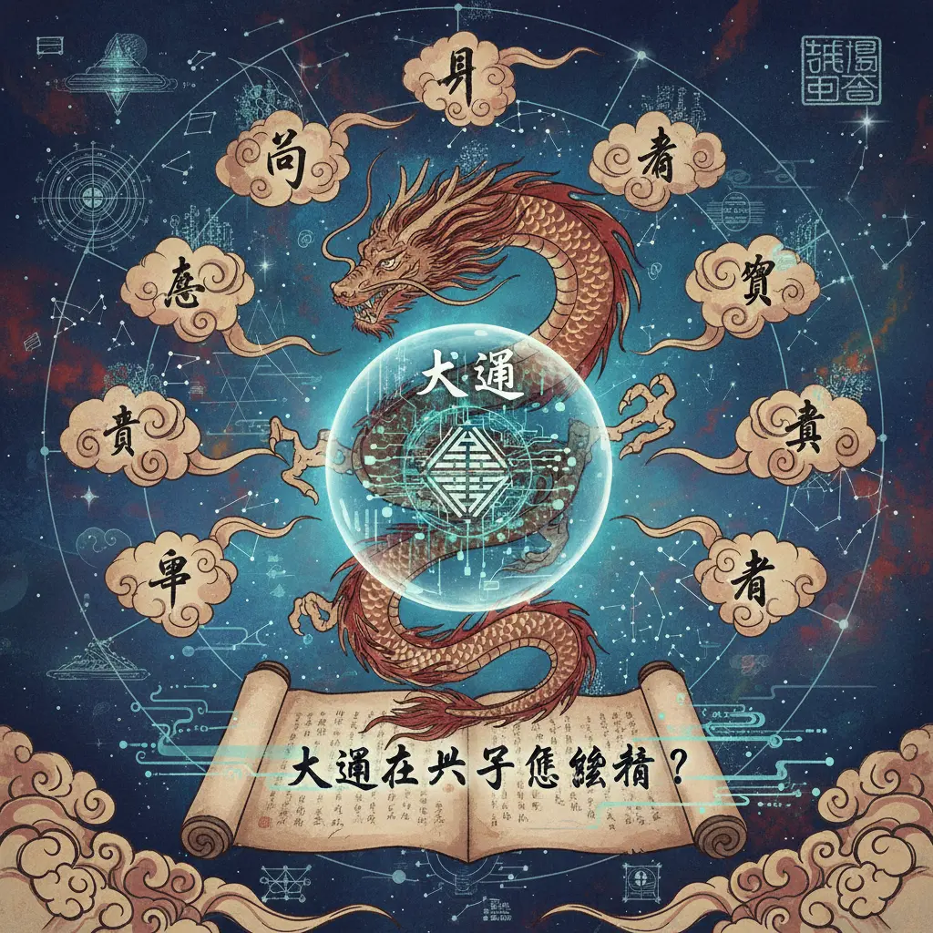 八字怎麼看 - 大運