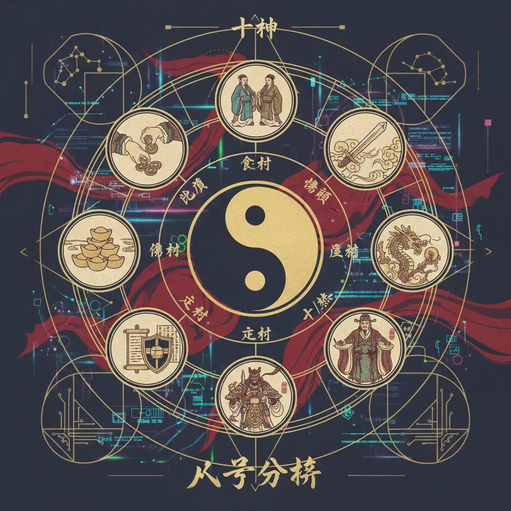 八字分析 - 十神