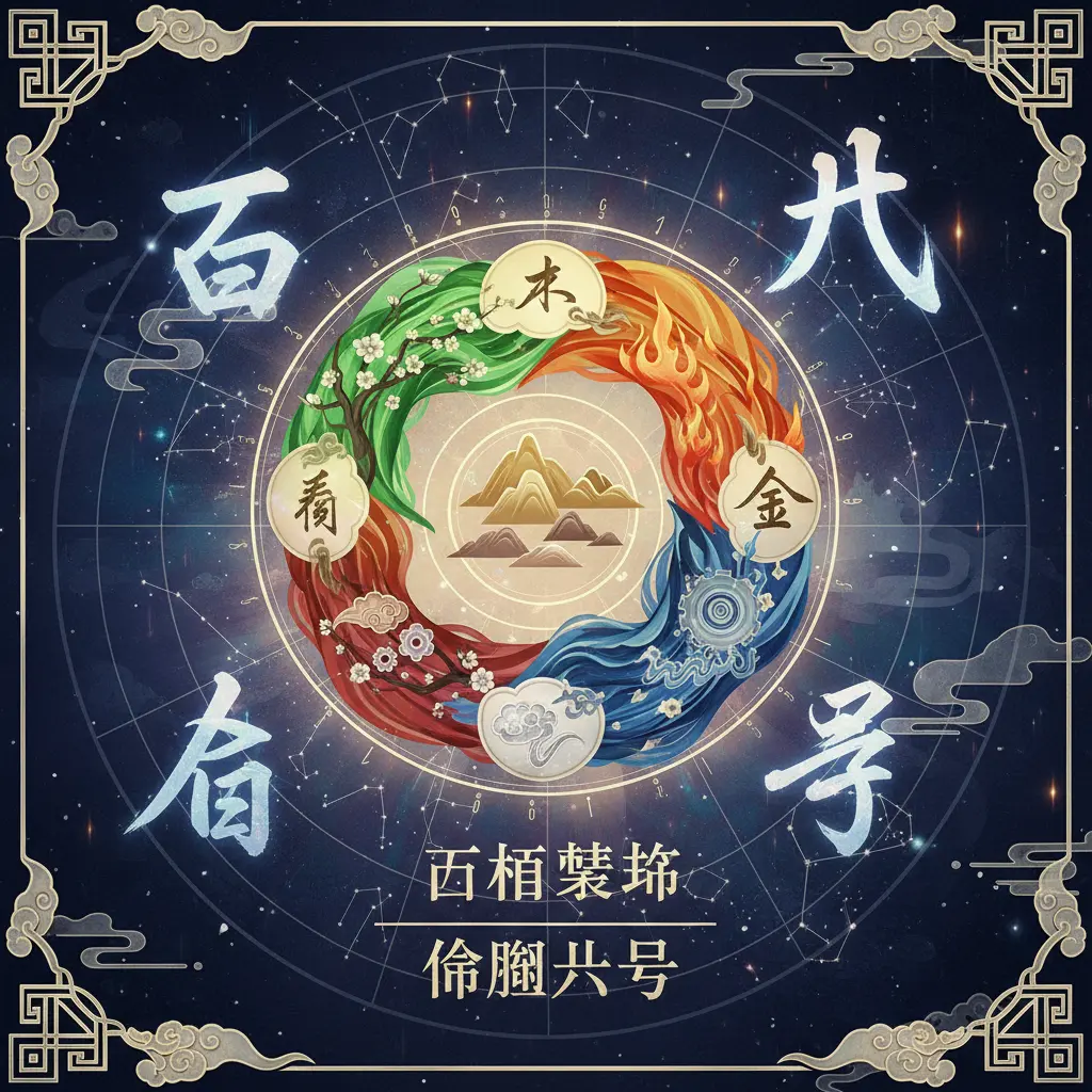 命盤八字 - 五行結構