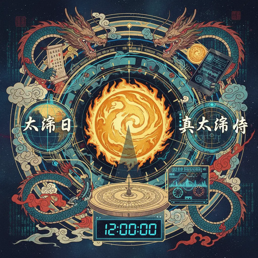 真太陽時 - 太陽日